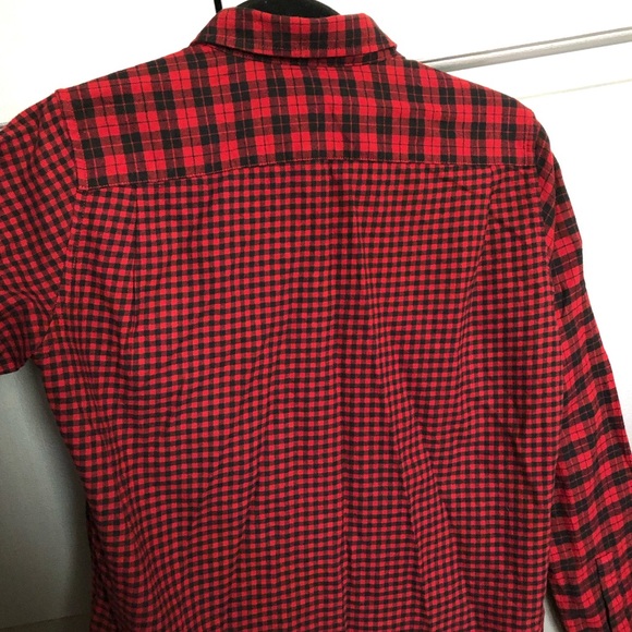 Disney Mickey Mouse youth plaid button down - Picture 5 of 5